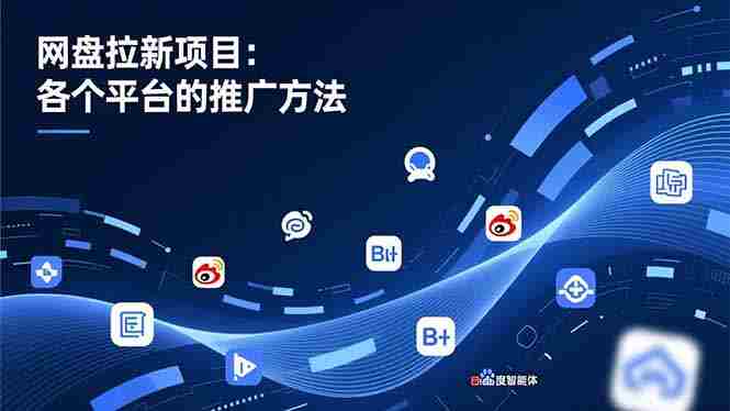 （16971期）网盘拉新项目：各个平台的推广方法，公众号、截留玩法，微博，B站，百度智能体-OG资源站
