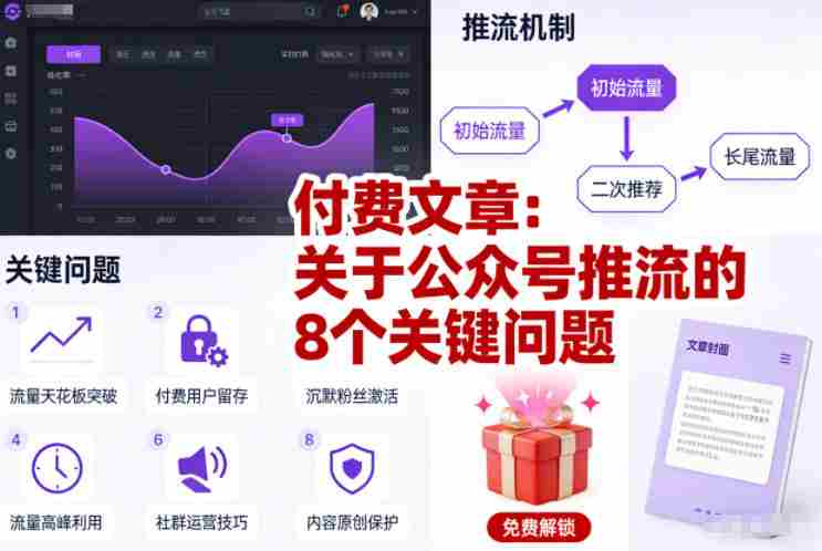 付费文章:关于公众号推流的8个关键问题-OG资源站