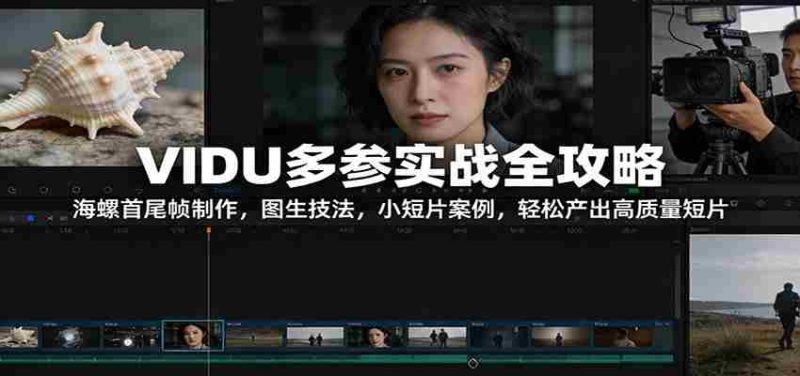 VIDU多参实战全攻略：海螺首尾帧制作，图生技法，小短片案例，轻松产出高质量短片-OG资源站