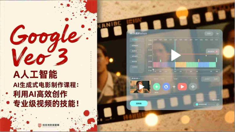 (17032期)Google Veo 3人工智能AI生成式电影制作课程:利用AI高效创作专业级视频的技能!-OG资源站