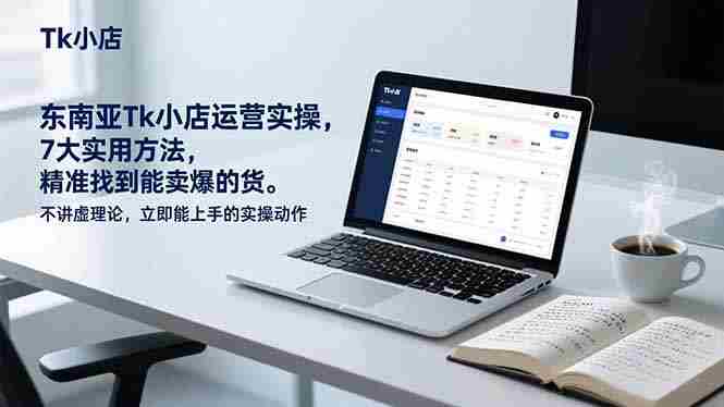 (17041期)东南亚Tk小店运营实操,7大实用方法,精准找到能卖爆的货。不讲虚理论,立即能上手的实操动作-OG资源站