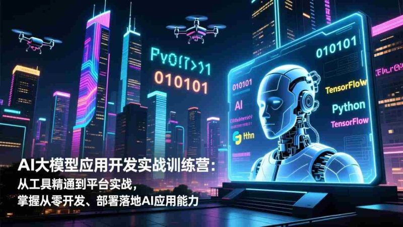 （17058期）AI大模型应用开发实战训练营：从工具精通到平台实战，掌握从零开发、部署落地AI应用能力-OG资源站