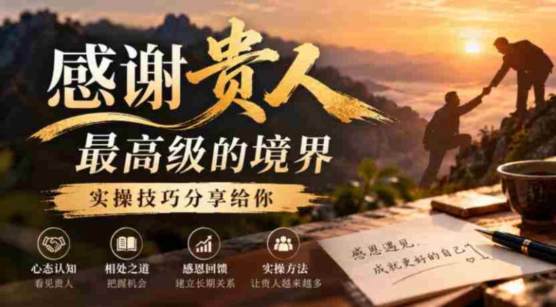致谢贵人的至高境界揭秘:实操技巧大公开,与你共享智慧精髓-OG资源站