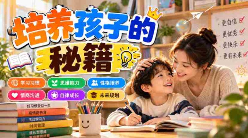 独家揭秘:如何高效培育下一代的教育秘笈-OG资源站