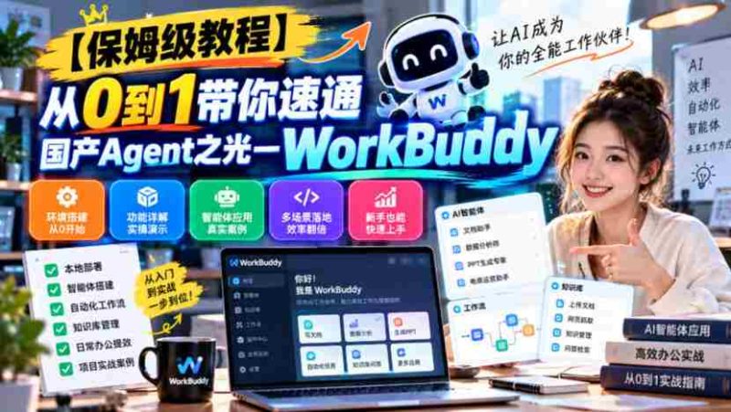 【保姆级教程】从0到1带你速通国产Agent之光—WorkBuddy【文档】-OG资源站