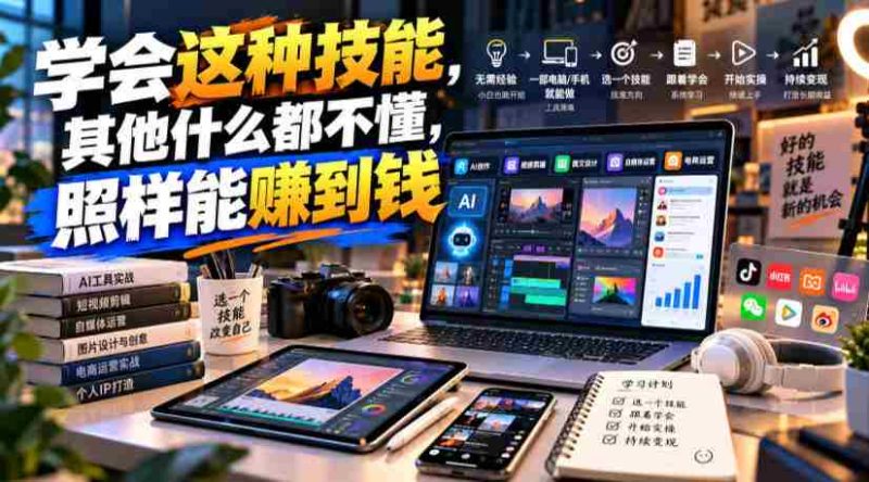 某公众号付费文章:学会这种技能,其他什么都不懂,照样能賺到钱-OG资源站