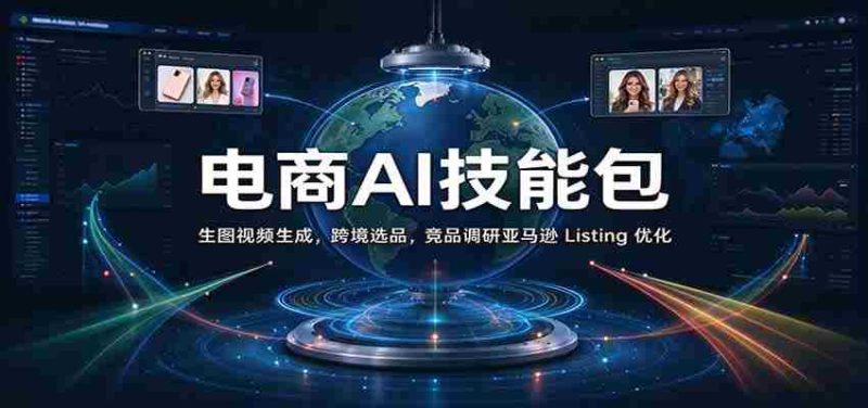 智能电商利器:打造生图视频,精选跨境商品,深度竞品分析及亚马逊商品列表优化-OG资源站