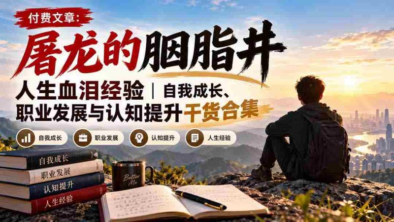 探索人生历程：胭脂井中的屠龙故事，揭秘自我成长与职业发展的智慧结晶-OG资源站