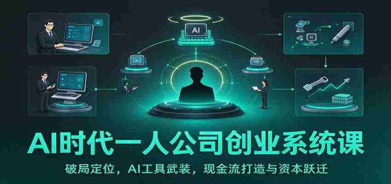 探索AI浪潮中的单打独斗：定位破局、AI利器加持、现金流构建与资本飞跃之路-OG资源站