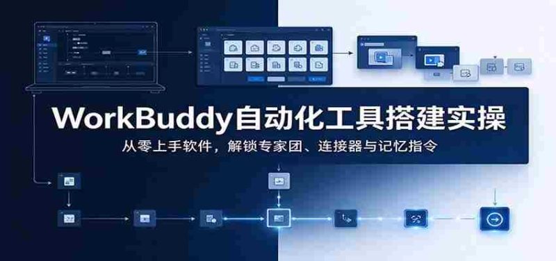 轻松掌握WorkBuddy：自动化神器实操指南，从新手到专家，一网打尽团队协作与智能连接-OG资源站