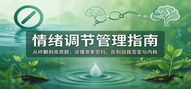 解锁激素奥秘，掌握情绪调节艺术：摆脱负面情绪，拒绝内耗困扰-OG资源站