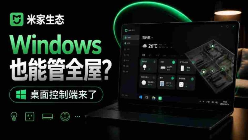 米家生态桌面控，Windows平台也能轻松驾驭全屋，开源新体验，GitHub上MiHome-Windows惊艳亮相-OG资源站