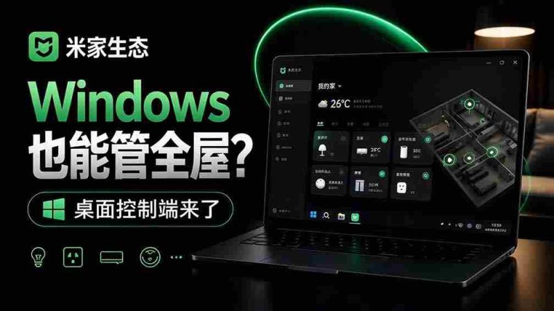 家用智能化一步到位，Windows平台全面掌控，米家生态桌面控制新工具上线，GitHub全新开源，MiHome-Windows版正式登场-OG资源站