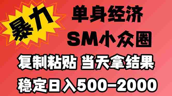 26年 最新小众情感赛道，手机操作，十分钟见收益，小白也能当天上手，全程复制粘贴模板即可，稳定日入1k+-OG资源站