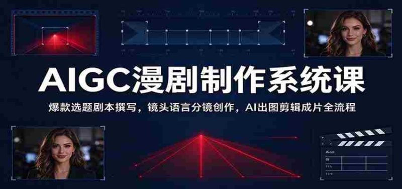 AI助阵影视创作：打造热门剧本，巧用镜头语言，AI绘图剪辑一网打尽-OG资源站