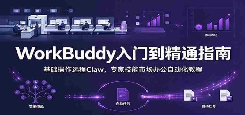 全面掌握WorkBuddy：新手进阶指南，远程抓取技巧与市场办公自动化秘籍-OG资源站